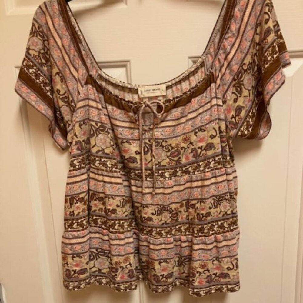 Lucky Brand baby doll top